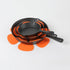 Pot/Pan Protectors-set of 3 Dia. 8" 10" 12" Orange...