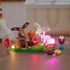 Upgraded Led Light Kit for Lego Easter Rabbits Display Building Set, Compatible with Lego 40523, Gift Idea for Easter Decorations (Model Not Inclu...