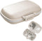 1Pack Travel Pill Organizer, 8 Compartments Portable Pill Case, Small Pill Box for Pocket Purse Portable Medicine Vitamin Container Beige...