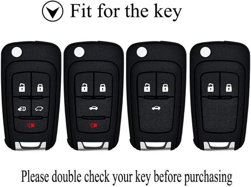 Quicksand Key Fob Cover Case Keychain for Chevy Chevrolet Buick GMC Terrain (Pink)...