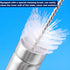 Turkey Baster with Cleaning Brush &BBQ Brush&Marinade Needles, Baster Syringe for Cooking, Stainless Steel Turkey Baster with Silicone Bulb, Baste...