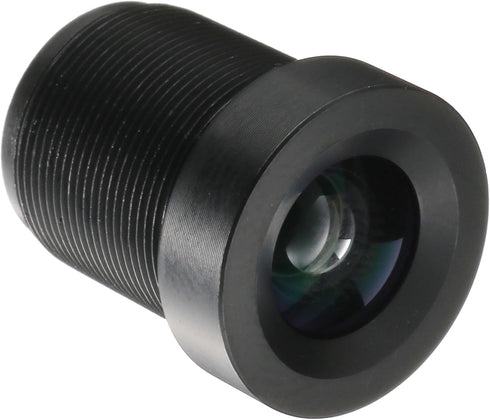 uxcell 6mm CCTV Camera Lens 1080P F2.0 FPV Wide Angle Security Camera Lens M12 Threaded Dia for IP Camera Panoramic, Black...