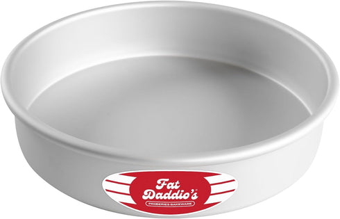 Fat Daddio's Anodized Aluminum Round Cake Pan, 9 x 2 Inch...