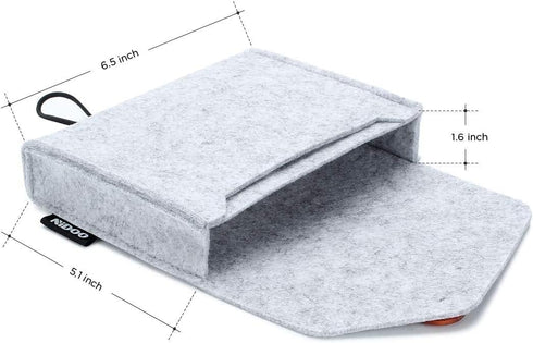 Bag for Power Adapter Storage, Felt Portable Electronics Accessories Organizer Pouch forLaptop Power Supply Magic Mouse Charger Cable Hard Drive P...