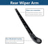 Rear Wiper Arm and Blade Set for BMW X5 X5M E70 2007-2013, Rear Windsheild Wiper Replacement for Back Windshield Window, OE: 61627161029...