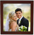 Lawrence Frames Walnut Wood Picture Frame, Gallery Collection, 5 by 5-Inch...