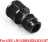Dyno Racing Aluminum Billet Valve Cover Adapter Oil Cap Breather Fitting AN10 & Filter Accessory Compatible With LX LSX LS1 LS2 LS3 LS6 LS7...