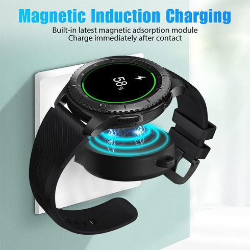 Portable Galaxy Watch 8 7 6 5 Charger USB Wireless Charger Keychain for Samsung Galaxy Watch 8 7 Ultra 6 Classic 5 Pro 4 Classic 3 & Active 2 Acce...
