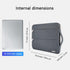 Voova 15.6 16 Inch Laptop Sleeve Carrying Case,Waterproof Computer Cover Bag Compatible with MacBook Pro 16 M3 M2 M1 Pro/Max 2023-2019,Dell XPS 15...