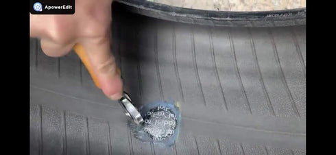 Radial Tire Patches | Heavy Duty | Strong Adhesive (1 5/8" (50 Pcs Pack))...