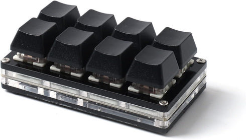 LICHIFIT 8 Keys Keyboard USB Interface Custom Copy Paste Shortcuts Mini Mechanical Keyboard for SayoDevice...