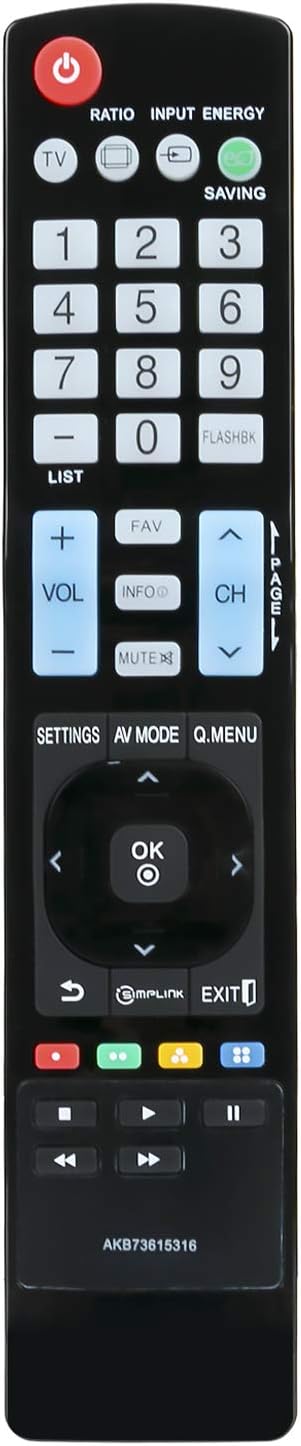 New AKB73615316 Remote Control fit for LG LCD LED HDTV 32LS5600 37LS5600 42LS5600 42LS5650 42PA450C 42PA4900 47LS5600 47LS5650 47LS4600 50PA4500 5...