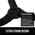 Gorilla Grip Bed Sheet Straps, Adjustable Elastic Fasteners with Metal Clips, Keep in Place Fitted Bedding Holder, Easy Install Suspenders Mattres...