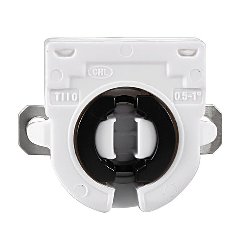 uxcell 10Pcs T8 Fluorescent Light Holder G13 Base Non-Shunted Tombstone Lamp Socket AC 500V 2A for LED Fluorescent Tube...