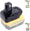Biswaye Adapter Compatible with Dewalt 20V Battery to Replacement for Ryobi 18V One+ Battery, Adapter Compatible with Milwaukee M18 Battery to Rep...