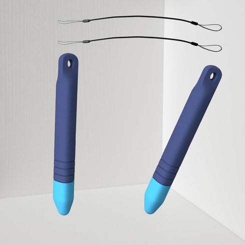Stylus Pen for Kids(2Blues+2Cords), Universal Stylus Pens Compatible with Amazon Fire Tablet for Kids, Kindle, iPad/iPhone All Capacitive Touch Sc...