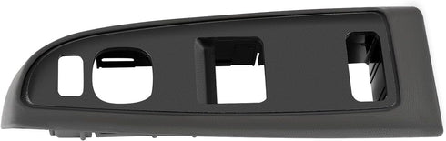 cciyu Light Gray and Black Window Switch Bezel Front Left Drivers Side Replacement Fits for Chevy Silverado 1500 2500 3500 2004-2006 for GMC Sierr...