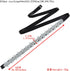 Top Queen Women's Crystal Diamond Bridal Belt Sashes Wedding Belts Sash for Wedding, Black, One Size...