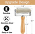 Pizza Dough Docker Roller Stainless Steel, Pin Puncher Dough Hole Maker, Docking Tool for Pizza Pie Cookie Pastry Bread...