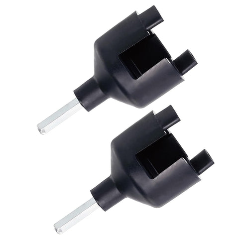 2PCS Drill Chuck Socket Tool of Electric Fence Screw - in Insulators Suitable for Screw-in insulators into Electric Fence Wood Posts...