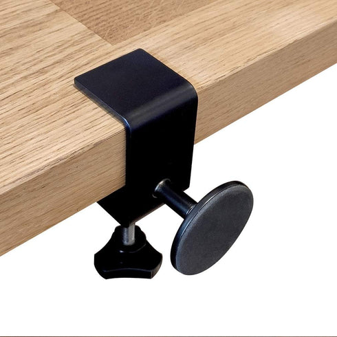 2 Pcs Adjustable Desk Wall Spacers - Table Wall Protectors, Desk Top Spacers, Wall Bumpers, Furniture Protectors (Black)...