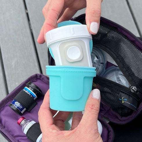 Sugar Medical Travel Protective Case for Dexcom G7 | Diabetic Care Products | Diabetic Dexcom G7 Cover | Protect Dexcom G7| Diabetes Care (Aqua)...
