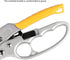 Pruning Scissors Garden Plant Clippers,Bonsai Trimming Rose Pruners Hand Tool Work 3 Times Easier,for Weak Hands, Gardening Gift for Any Occasion,...
