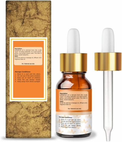 Crysalis Labdanum (Cistus ladanifer) Oil - 0.51 Fl Oz (15ml)...