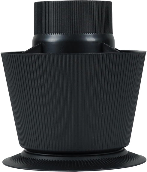 Kitchen Utensil Holder for Small Utensils – Black Utensil Holder for Countertop – Kitchen Utensil Organizer – Rotating Utensil Holder for Small Ut...