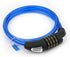 NO90 Bike Lock - 3 Feet High Security 4 Digit Resettable Combination Coiling Bike Cable Lock, 0.9m x 12mm - 1Pack(Blue)...