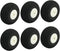 uxcell 6pcs RC Model Airplane Super Light Sponge Tire Tail Wheel 25mm 1"...
