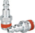 WYNNsky Industrial Type 3/8'' MNPT Zinc-Plated Plug with Sealant, 2 Pieces Air Tools Accessories Air Fittings Kit...