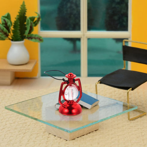 Toddmomy Mini Dollhouse Lantern 6Pcs Mini Kerosene Lamp Miniature Lantern Micro Landscape Ornament Mini Lantern for Dollhouse Accessories...