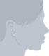 Betsey Johnson "Iconic Pave Earrings" Stud Earrings...