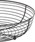 IBWELL® Black Fruit Bowl for Kichen Countertop, Round Wire Fruits Breads Vegetables Snacks Canddy Basket - 11.2"x3.6"(DxH)...