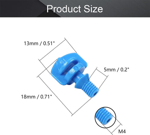 MroMax 25Pcs 360 Degree Micro Sprayer Automizing Sprinkler Nozzle Hydroponic Aeroponic Misters Fan Jet for Miniature Garden Lawn Plant Irrigation ...