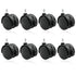8 Pack 2 Inch Caster Wheel Replacement, M8 Office Chair Caster Wheel, Universal Standard Size Furniture Wheel with Locking Braking Plate for Compu...