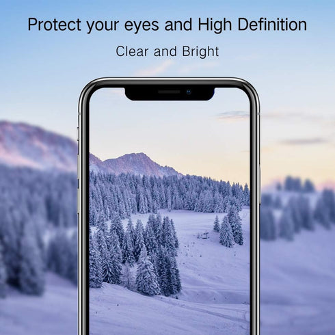 PERFECTSIGHT HD Clear Screen Protector compatible with iPhone 11 Pro Max 2019, iPhone Xs Max 2018 6.5 inch (2 Pack), 30% Anti Blue Light Filter Fi...