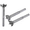 uxcell Forstner Wood Boring Drill Bits 17mm 18mm 19mm Dia. Hole Saw Carbide Alloy Steel Tip Round Shank Cutting for Hinge Plywood Wood Tool 3in1 S...