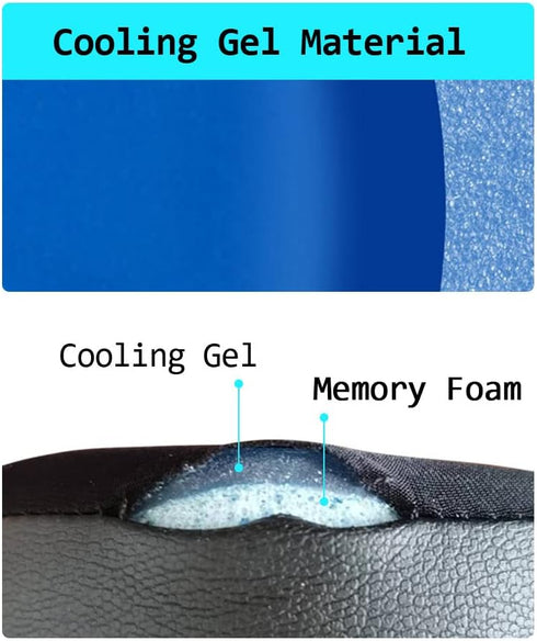 Cooling-Gel Replacement Ear Pads Compatible with Logitech G633 G933 Headset...