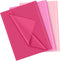 PLULON 90 Sheets Pink Tissue Paper Bulk, Coloured Gift Wrap Tissue Paper Sheets for Packaging Birthday Gift Wrapping Wedding Baby Shower Easter Va...