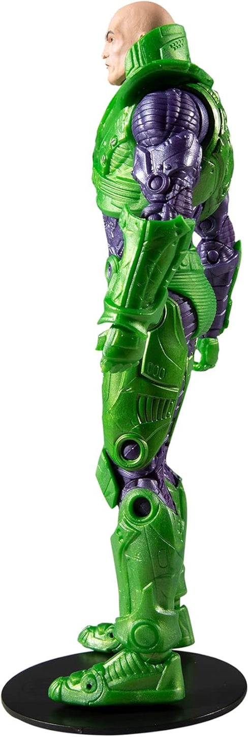 McFarlane Toys DC Multiverse Lex Luthor in Green Power Suit 7" Action Figure with Accessories, Multicolor...