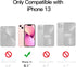 JETech Magnetic Case for iPhone 13 6.1-Inch Compatible with MagSafe, Translucent Matte Back Slim Shockproof Phone Cover (Pink)...