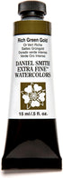 DANIEL SMITH Extra Fine Watercolor 15ml Paint Tube, Rich Green Gold, 0.5 Fl Oz (Pack of 1)...