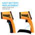 Digital Infrared Thermometer Gun Non-Contact Grip Infrared Laser Thermometer Temperature Gun -58?~ 752? for Instant Read Meat Digital Kitchen Ther...