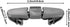 Hotop 2 Packs W10508950 Stop Track Dishwasher Dishrack Slide Rail Stop Replace for W10508950, 8562015, W10199682