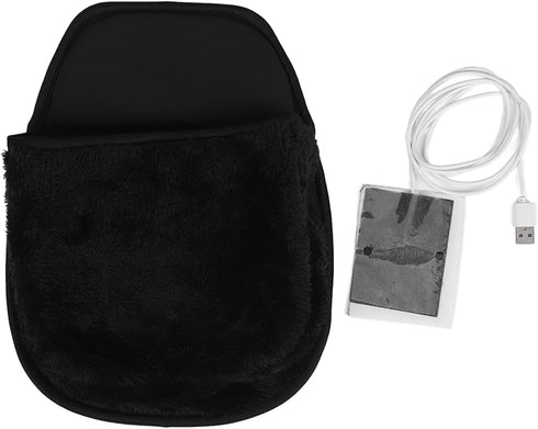 ZJchao Heated Pad, Hand Warmer Pad Office Mousepad USB Heated Computer Pad Hand Warmers Hand Warmer Roomy Hand Warming Pad Desk Accessories for Me...