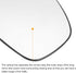 uxcell Car Right Passenger Side Heated Mirror Glass Replacement W/Backing Plate for BMW X5 2007-2011 for BMW X6 2008-2011 No.51167174980/511672981...