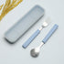 VANRA 2-Piece Children Flatware Set 18/10 Stainless Steel Child Tableware Set Silver Cutlery Set Silverware Dinner Utensils Spoon Fork Set with Tr...