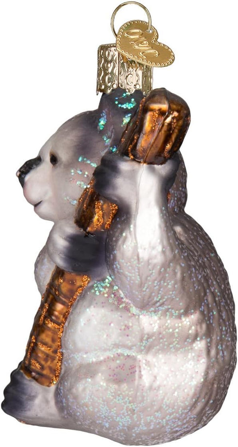 Old World Christmas Koala Bear Glass Blown Ornaments for Christmas Tree...